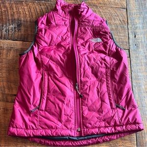 The North Face vest - Wine color -  Sz Small!